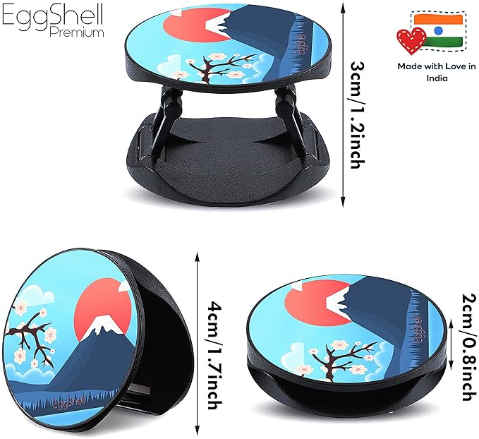 Eggshell® Pop Mobile Holder (Mount Fuji Art)