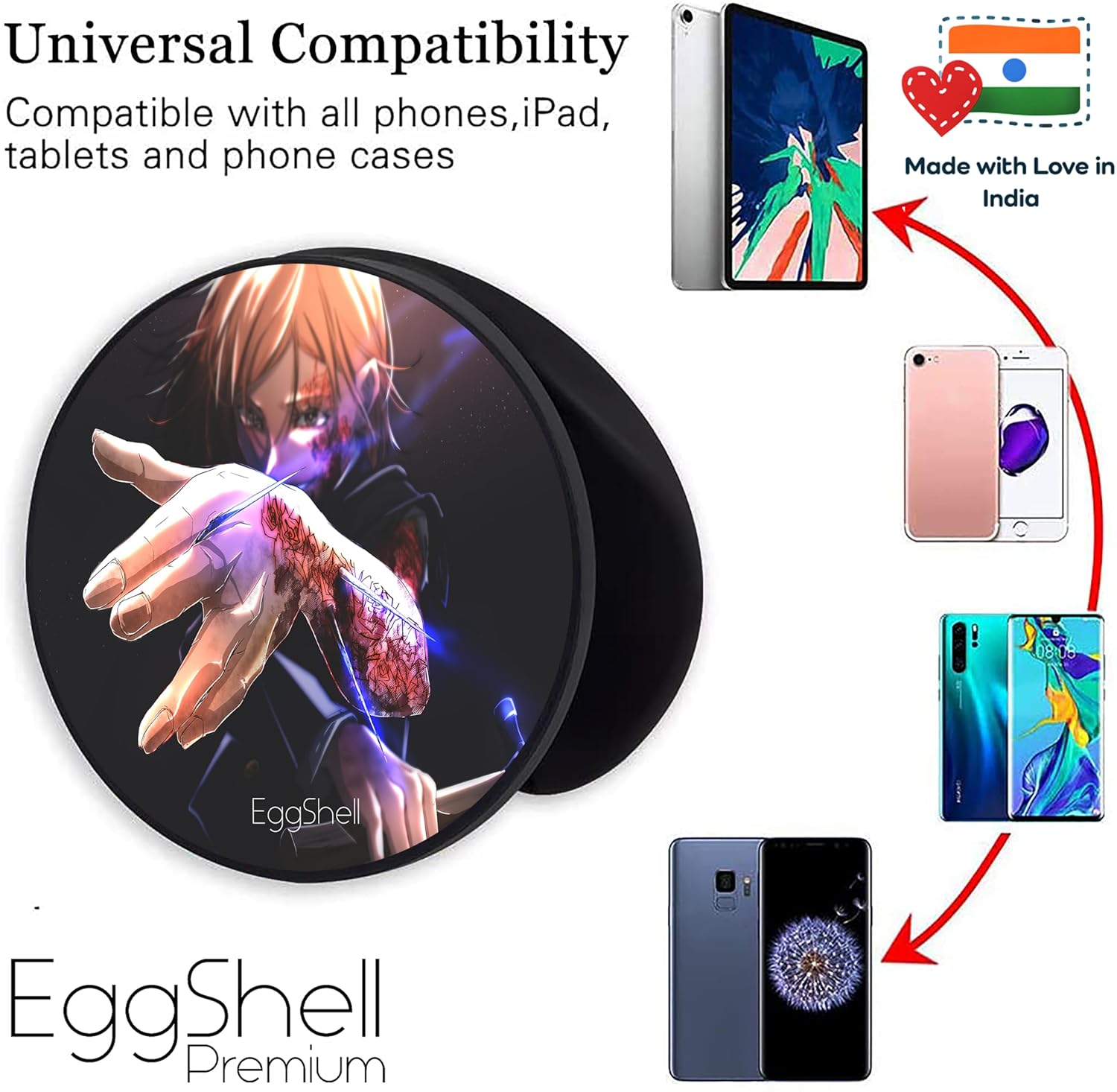 Eggshell® Pop mobile Holder (Nobara Kugisake Straw Doll)