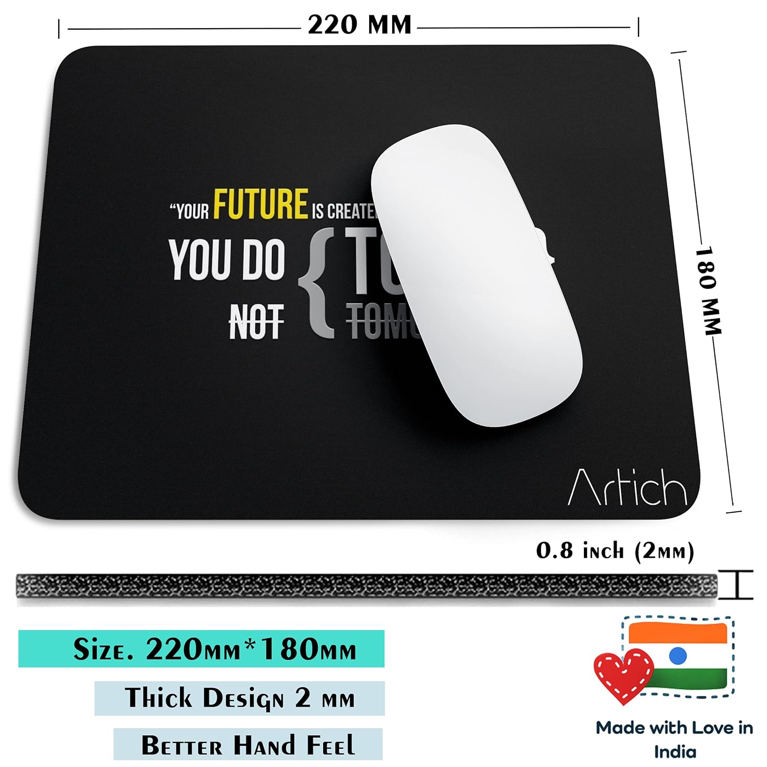 Artich Coding for Future Gaming Mouse Pad