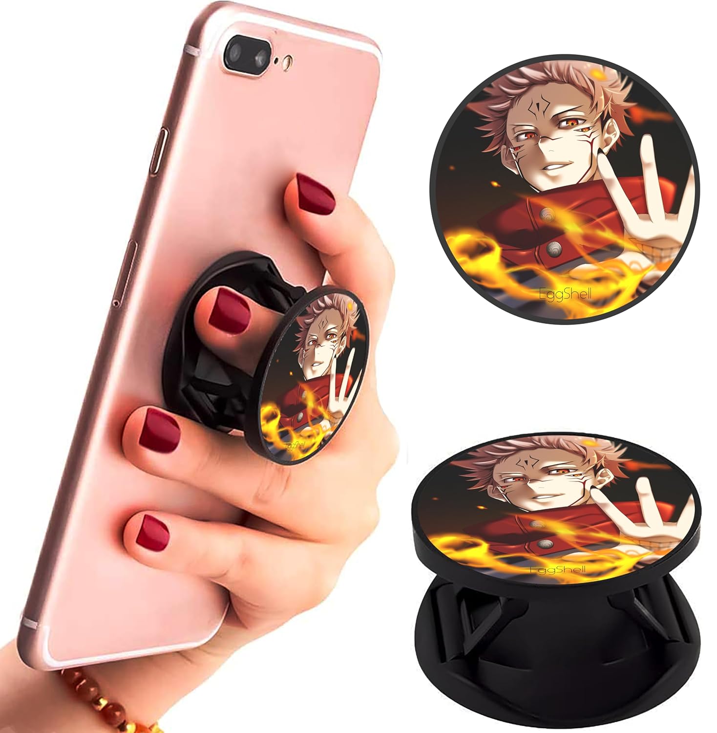 Eggshell® Pop Mobile Holder (JJK Flexing Sukuna)