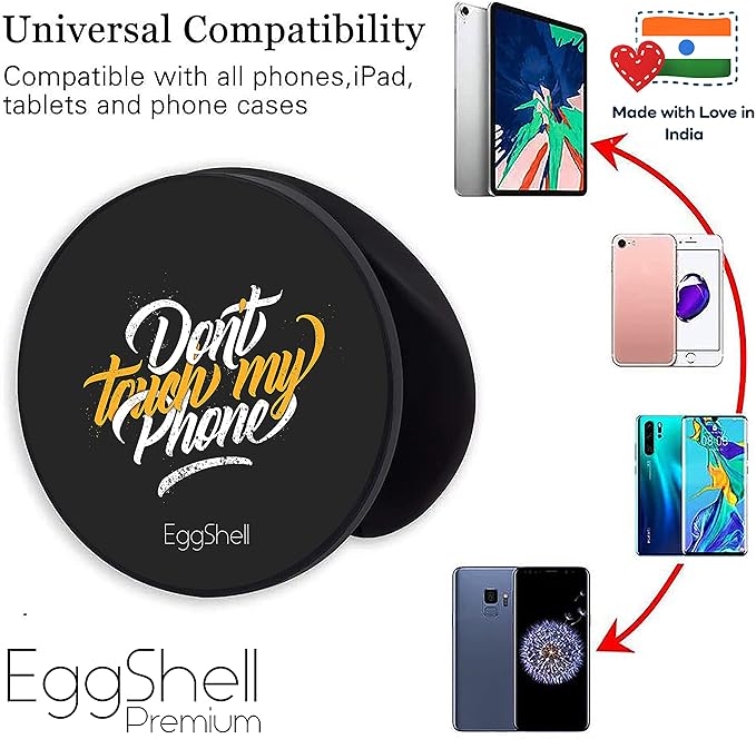 Eggshell® Pop Mobile Holder (Don't Touch My Phone)