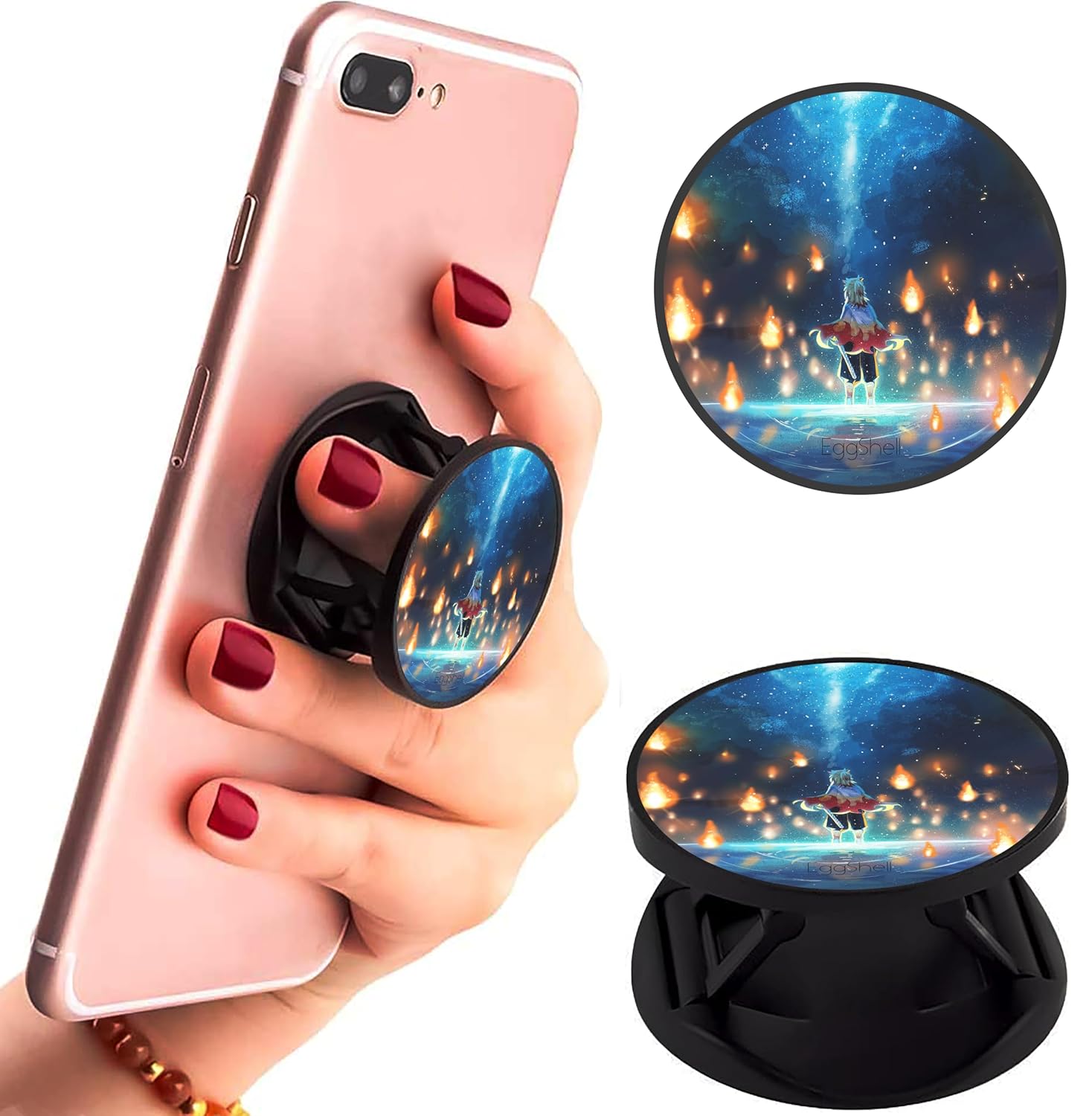 Eggshell® Pop Mobile Holder (Fire Lanterns Rengoku)