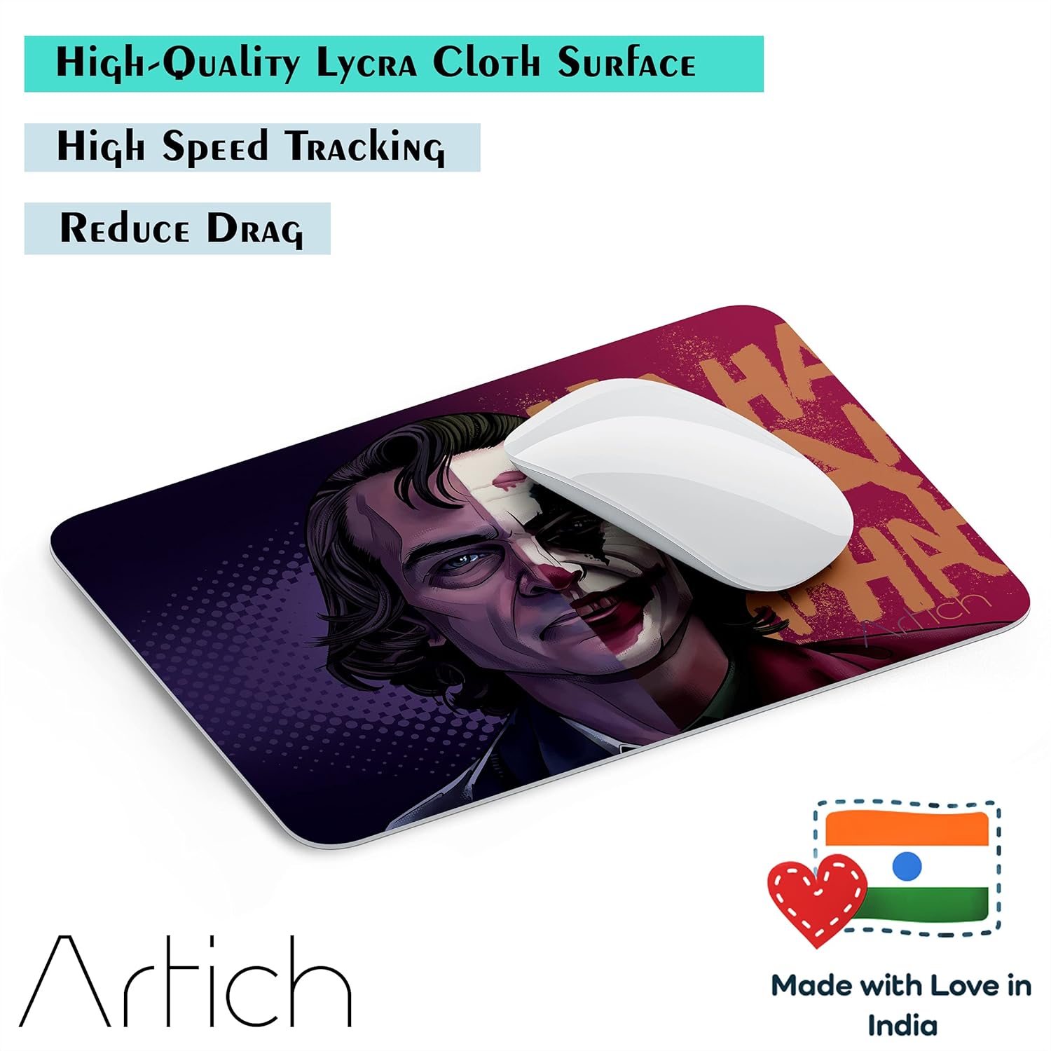 Artich Joker Gaming Mouse Pad