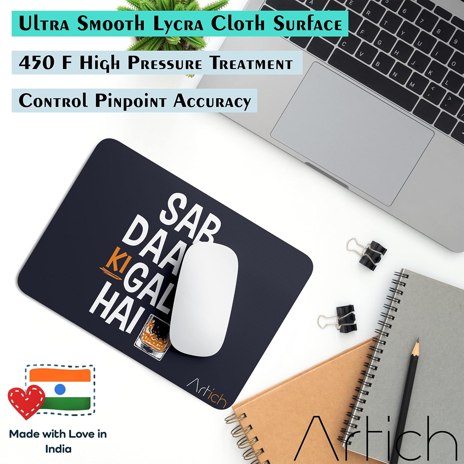 Artich Sab Daaru Ki Galti Hai Gaming Mouse Pad