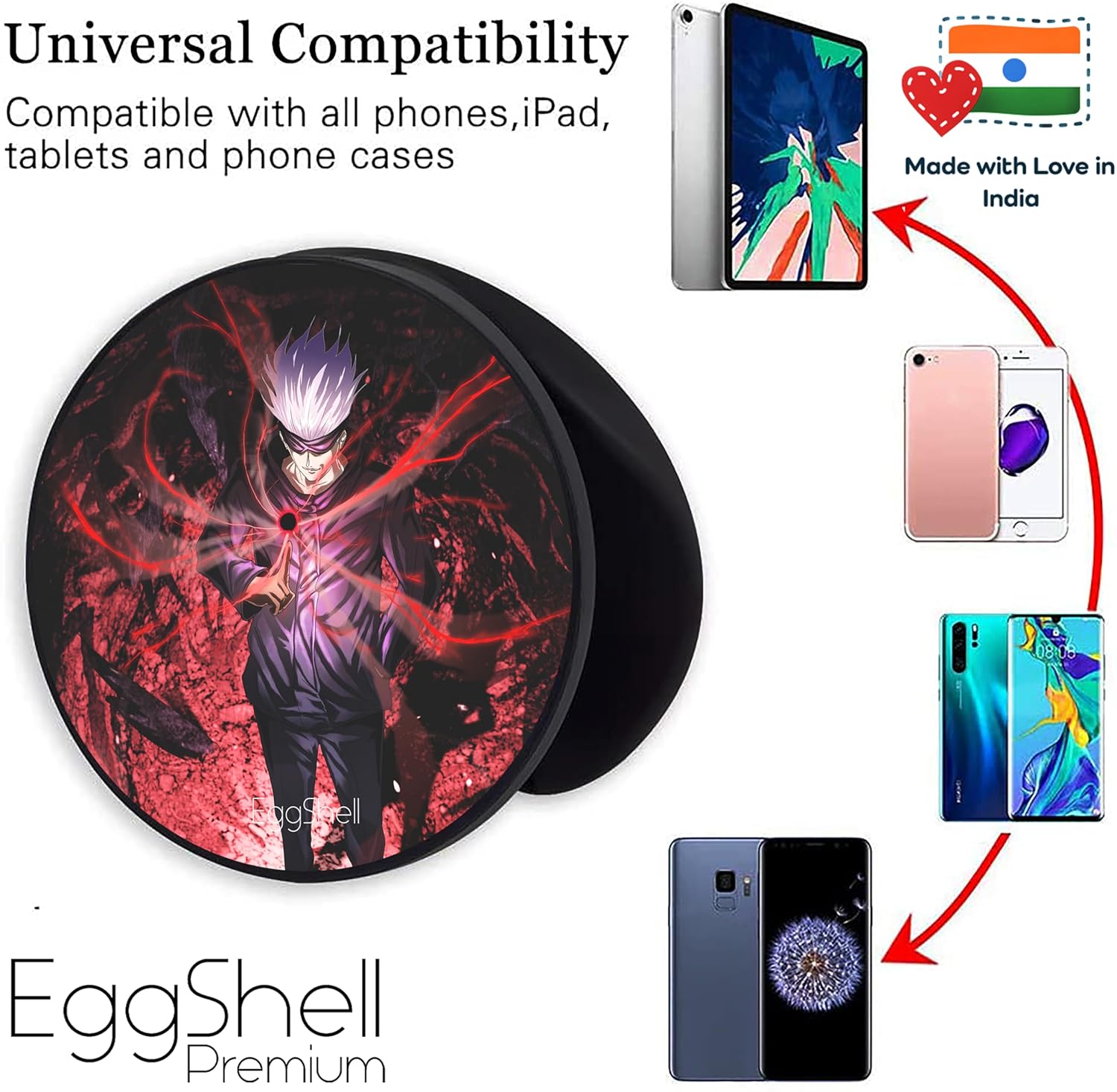 Eggshell® Pop Mobile Holder (Gojo Satoru Domain Expansion)