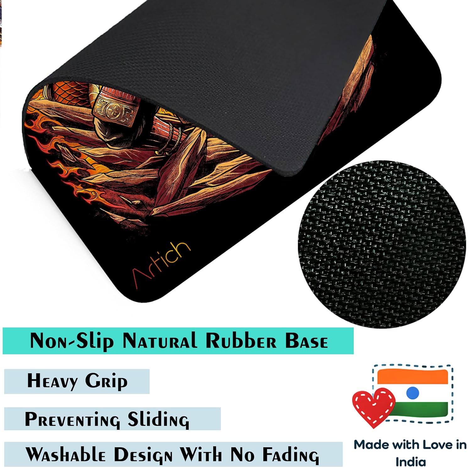 Artich Mouse Pad (Anime Dragon Skull Samurai)