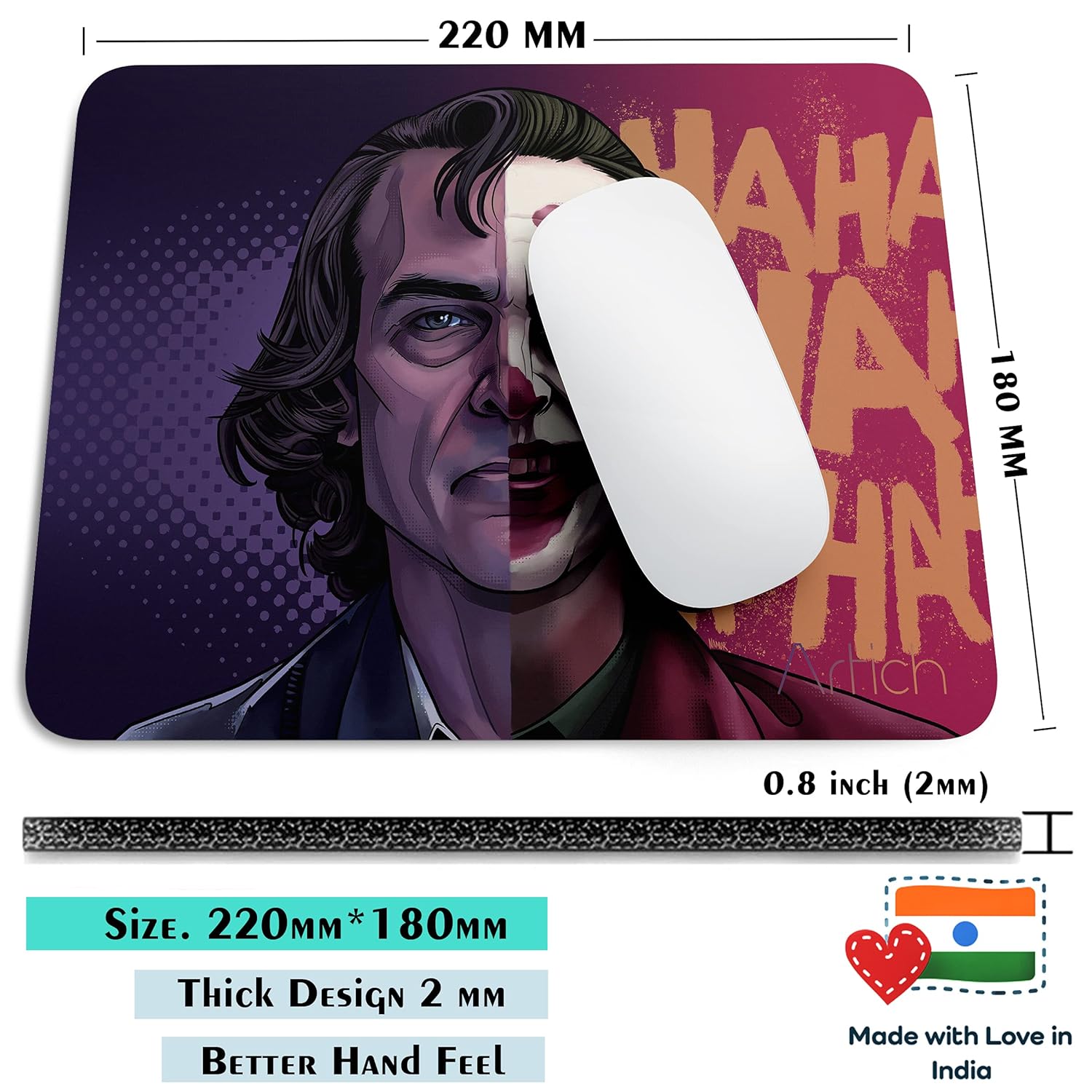 Artich Joker Gaming Mouse Pad