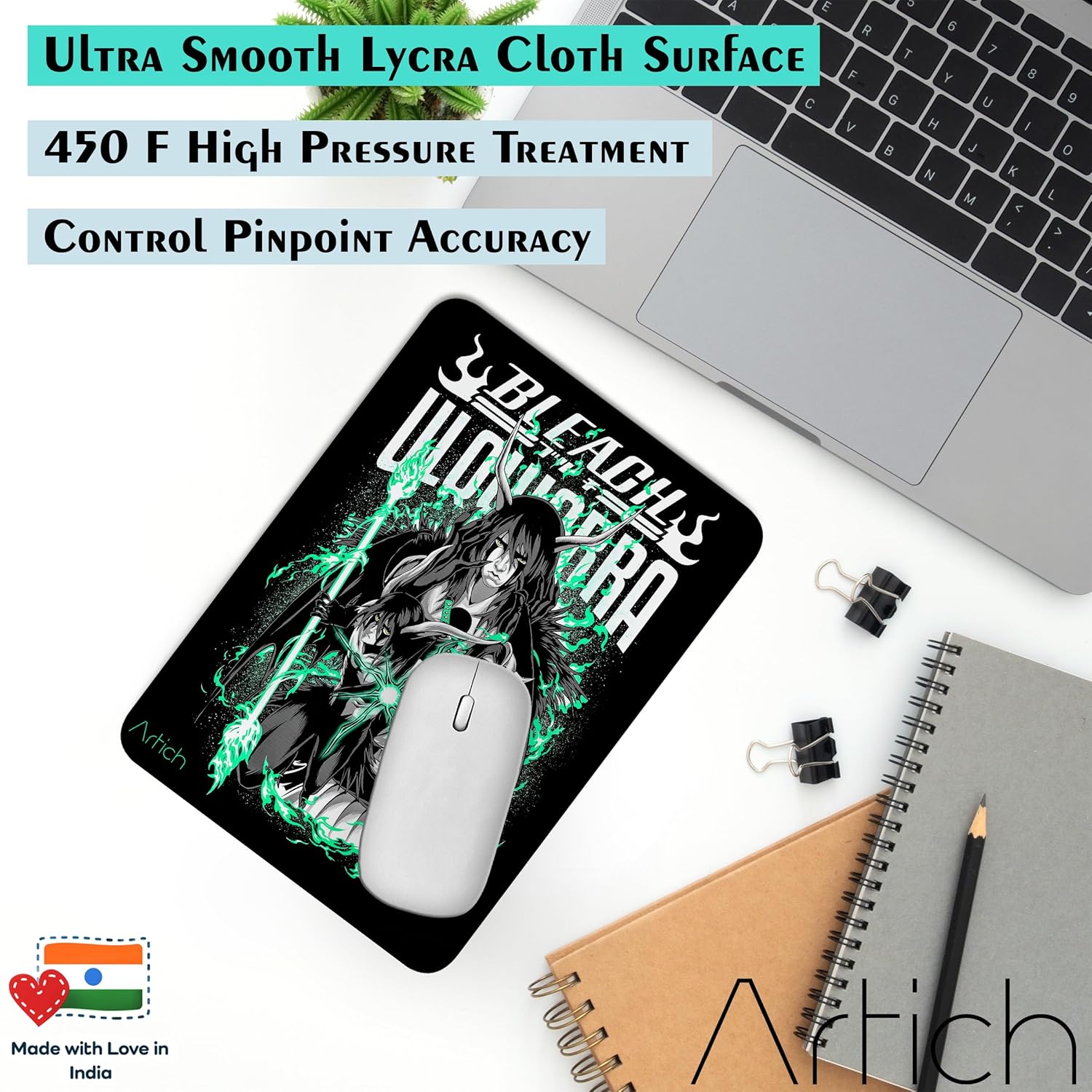 Artich Mouse Pad (Bleach Espada Ulquiorra Cifer)