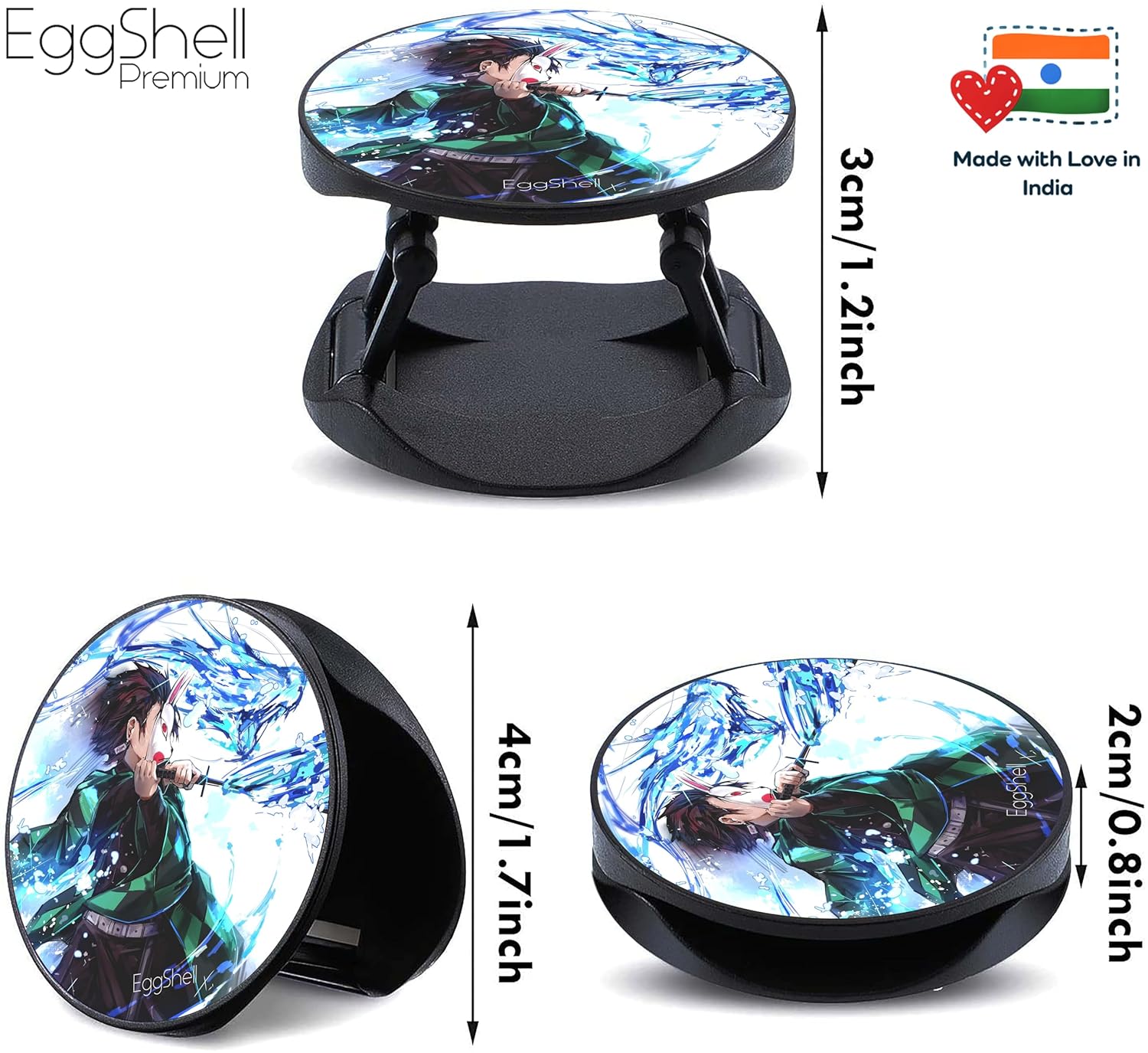 Eggshell® Pop Mobile Holder (Tanjiro's Water Dragon Slash)