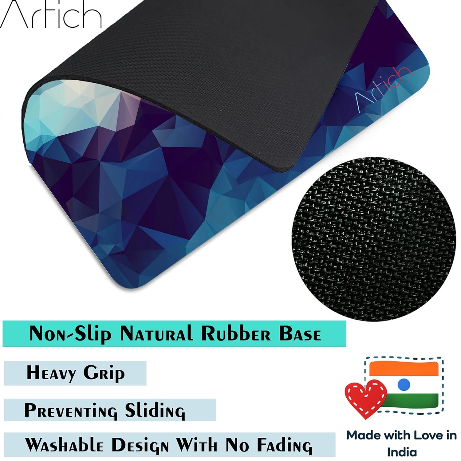 Artich Dawn in Crumble Abstract Gaming Mouse Pad