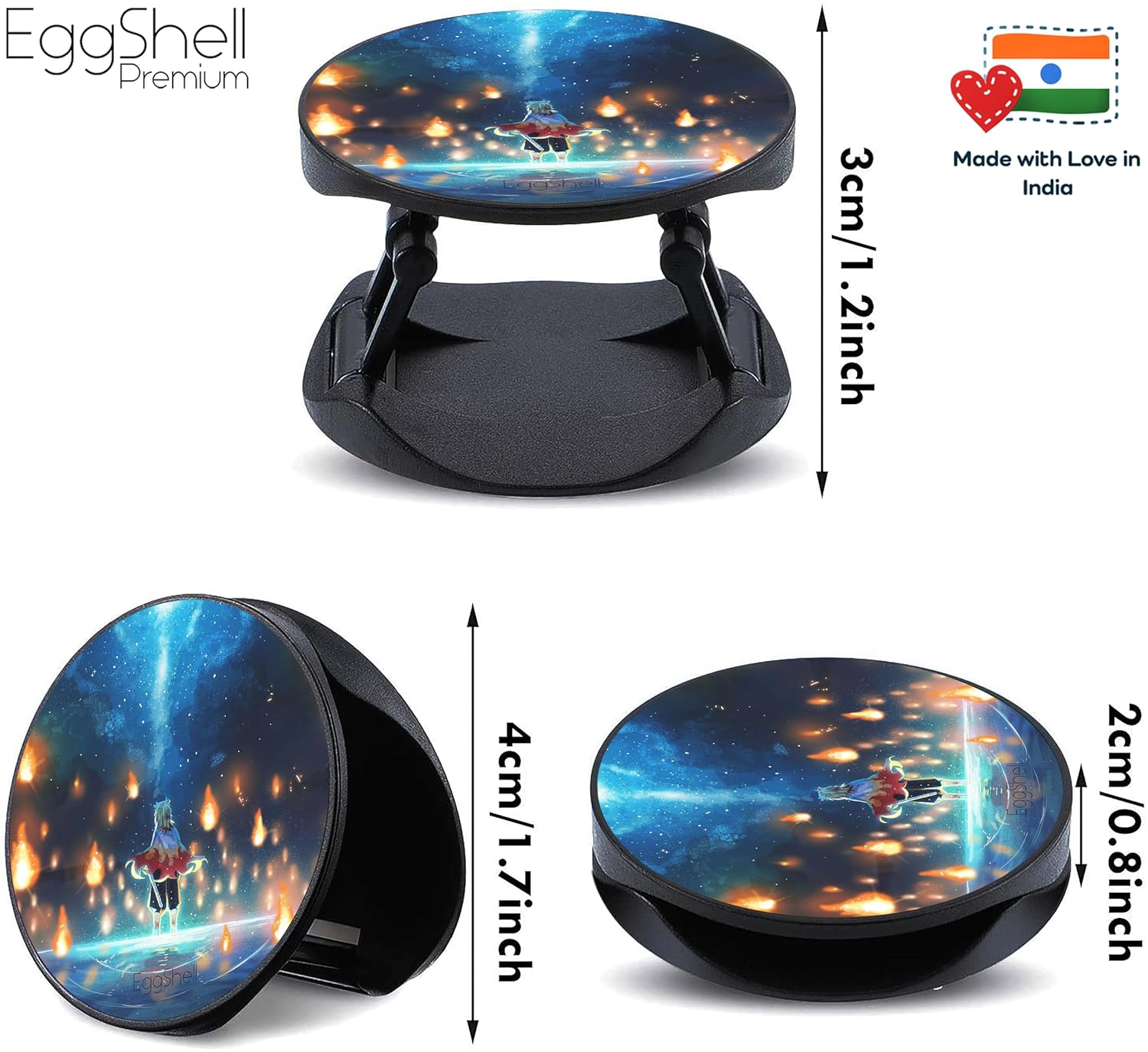 Eggshell® Pop Mobile Holder (Fire Lanterns Rengoku)