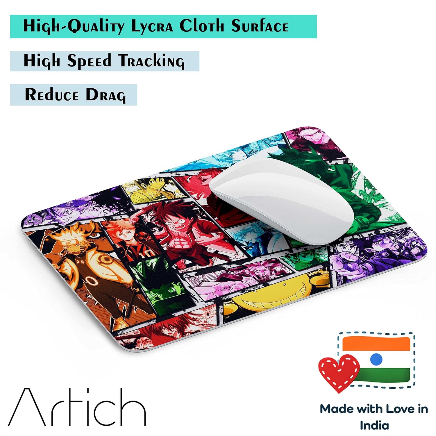 Artich Anime Theme Gaming Mouse Pad