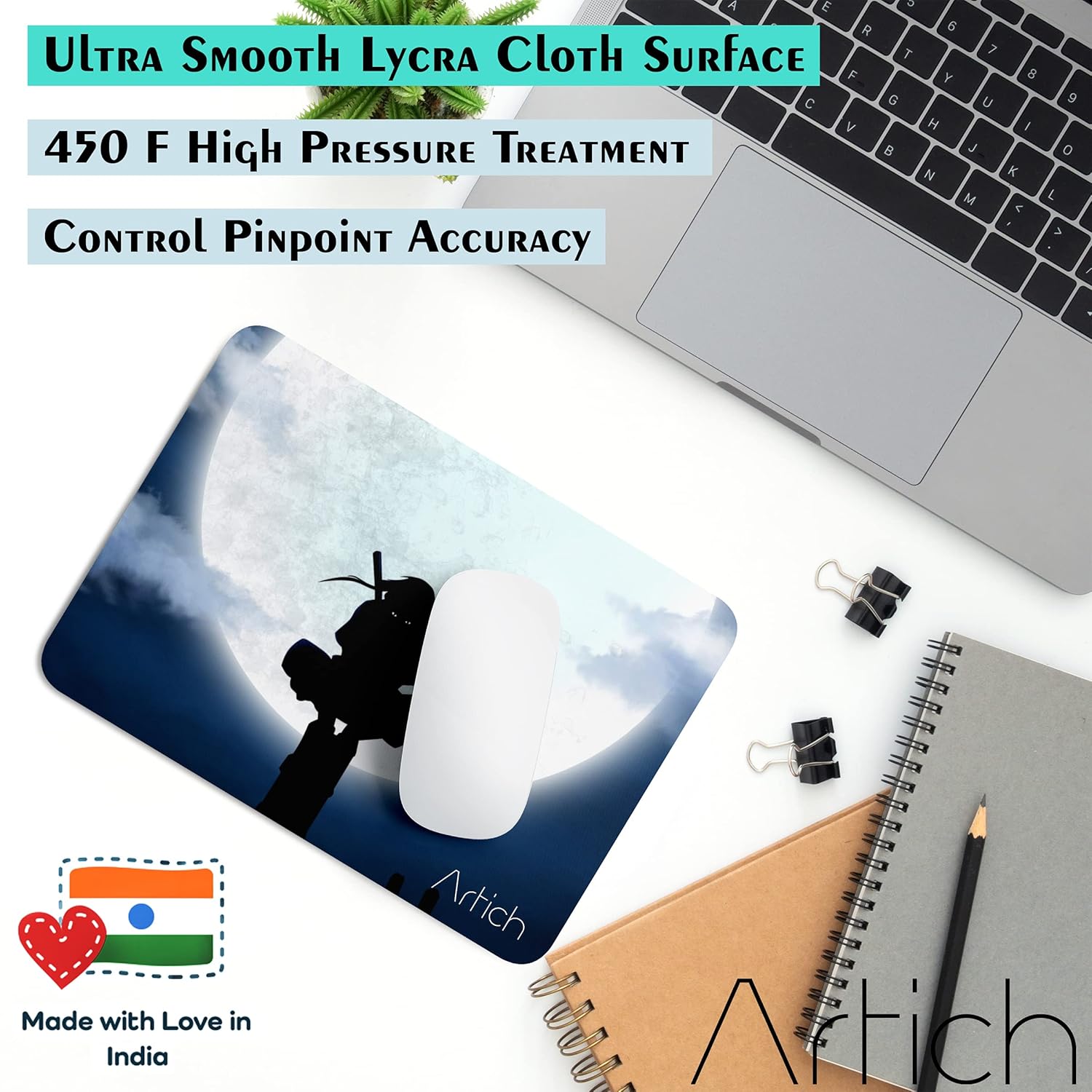 Artich Full Moon Itachi Anime Gaming Mouse Pad