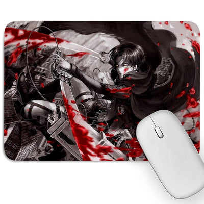 Artich Bloodshed Levi Ackerman Anime Gaming Mouse Pad