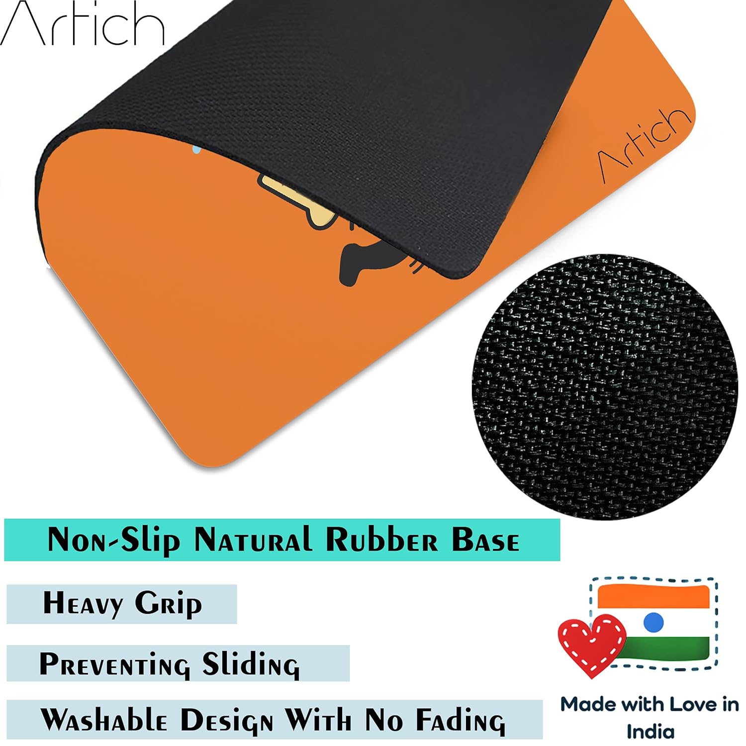 Artich PUBG Run for Zone Gaming Mouse Pad