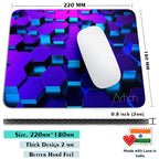 Artich Unleveled Honeycomb Floor Abstract Gaming Mouse Pad