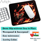 Artich Tanjiro Flame Wheel Anime Gaming Mouse Pad