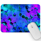 Artich Glowing Hexagon Floor Abstract Gaming Mouse Pad