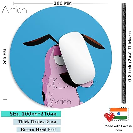 Artich Designer Gaming Mouse Pad (Uninterested Courage)