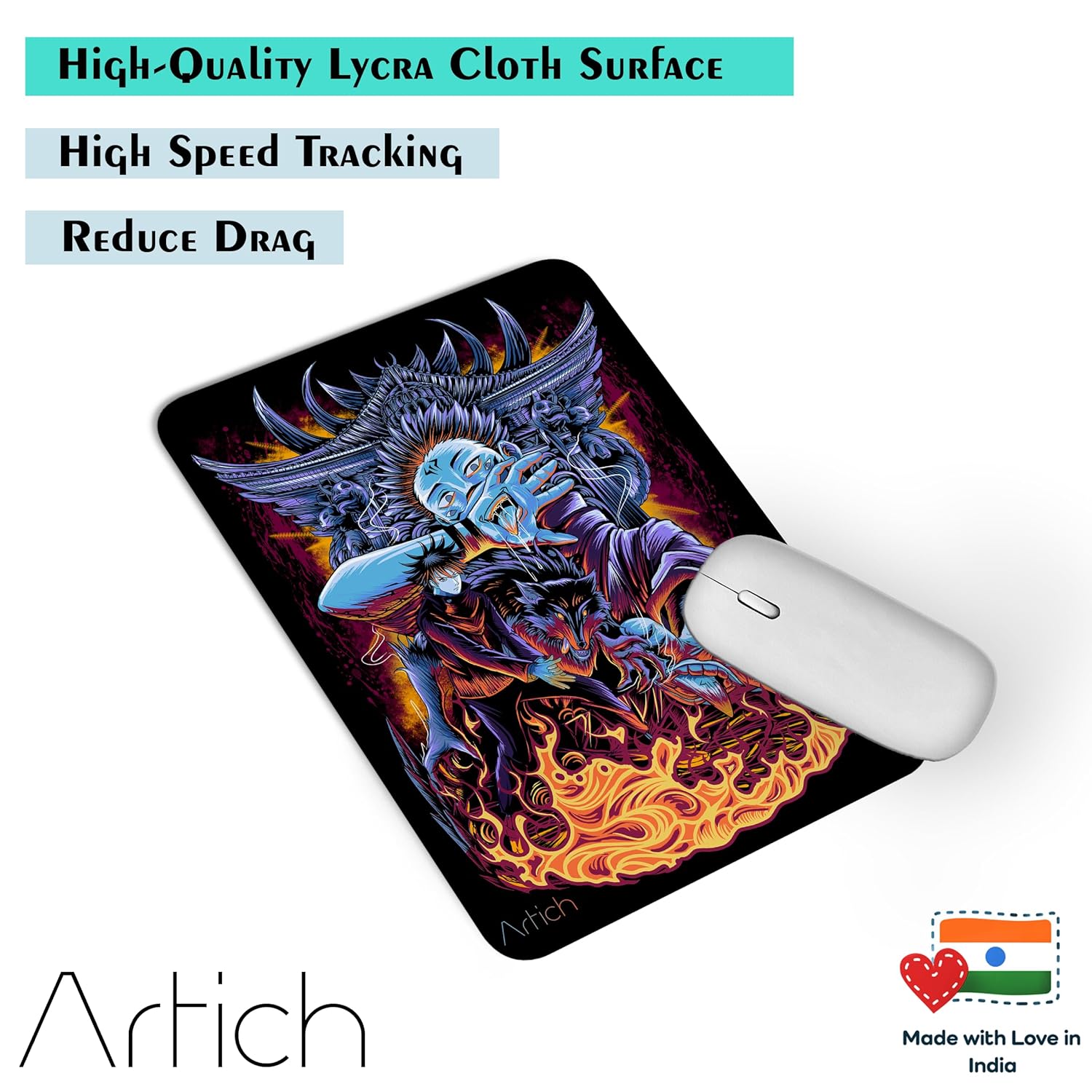 Artich Mouse Pad (Jujutsu Kaisen Sukuna Domain Expansion)