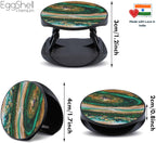 Eggshell® Pop Mobile Holder (Green geode Art Marble)