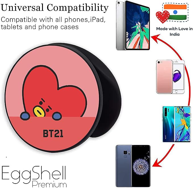 Eggshell® Pop Mobile Holder (BT21 - Cute Tata)