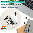 Artich Designer Gaming Mouse Pad (Light Pink Hakuna Matata)