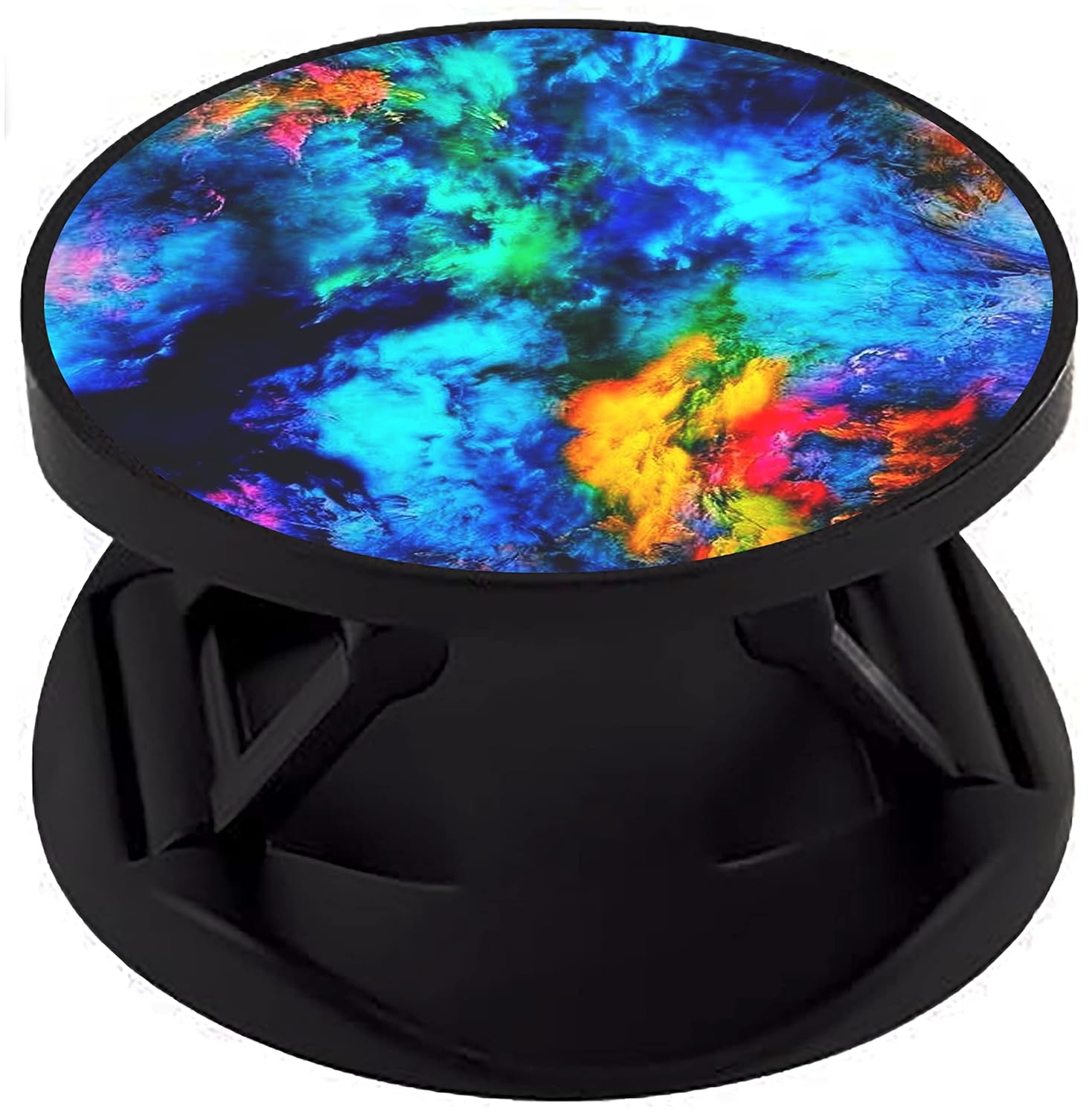 Eggshell® Pop Mobile Holder ( Colourful Gases Abstract)