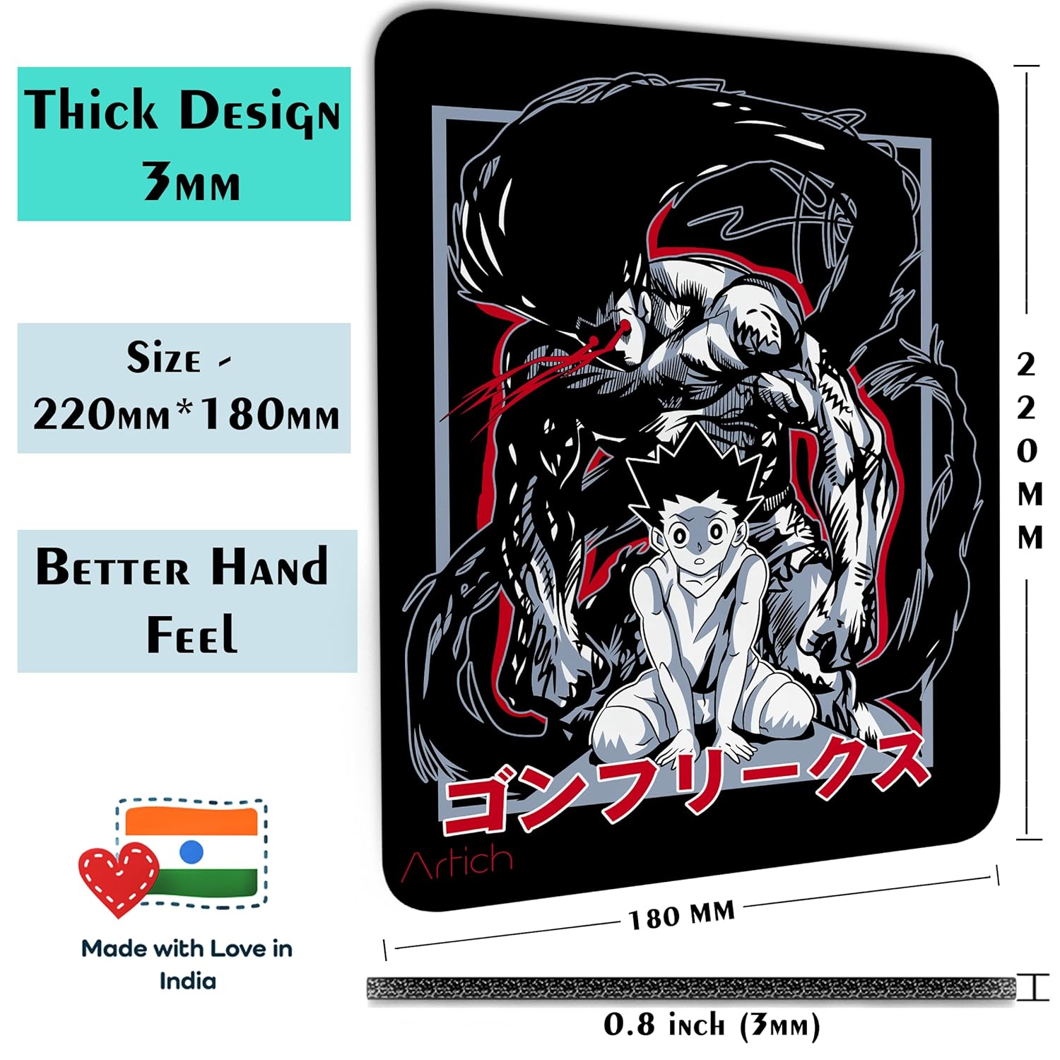 Artich Mouse Pad (Hunter x Hunter Gon Limitation Transformation)