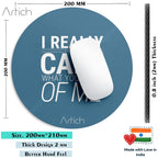 Artich Designer Gaming Mouse Pad(I Really Care)
