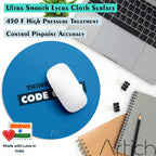 Artich Designer Gaming Mouse Pad (Think Twice Code Once)