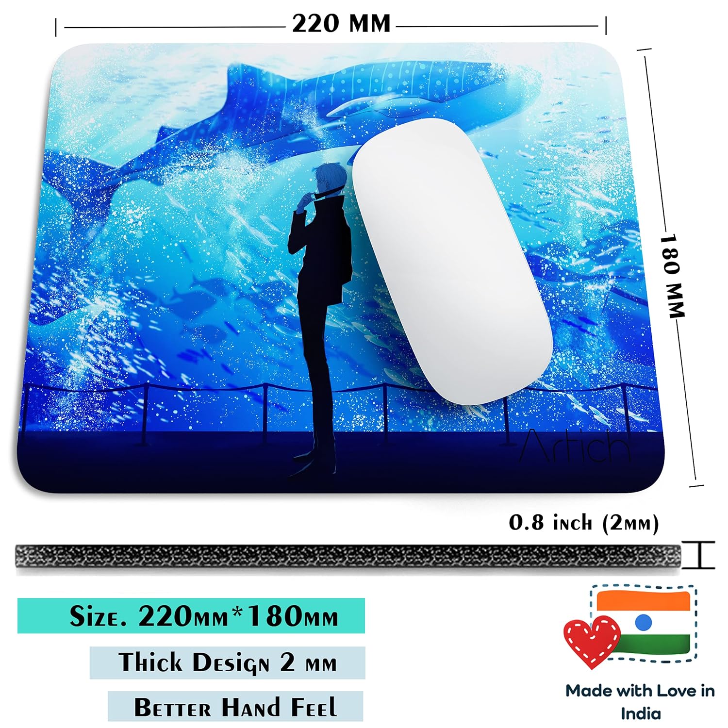 Artich Gojo’s Luxuriousness Anime Gaming Mouse Pad