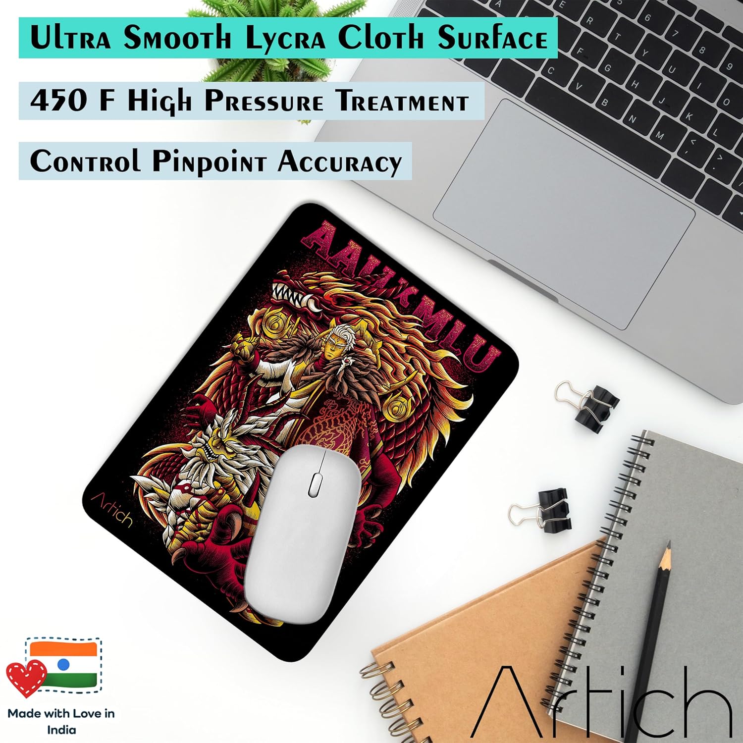 Artich Mouse Pad (Anime Yu Zhong Exorcist)