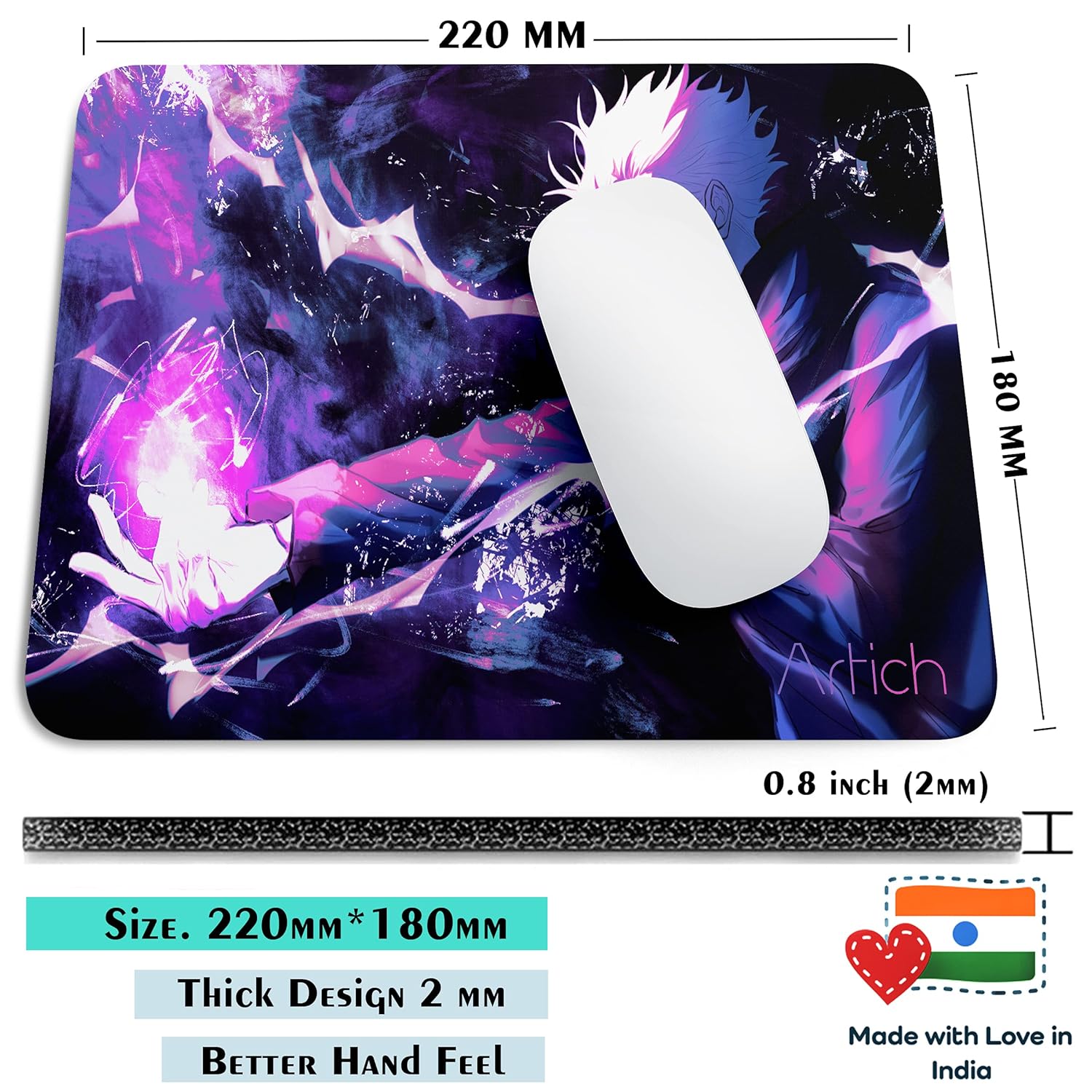 Artich Gojo Satoru Mouse Pad