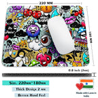 Artich Cartoon Graffiti Gaming Mouse Pad