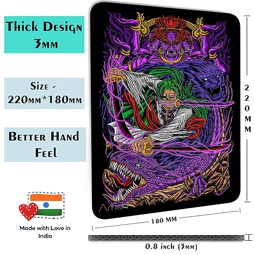 Artich Mouse Pad(One Piece Ace Luffy Sabo and their Mentors)