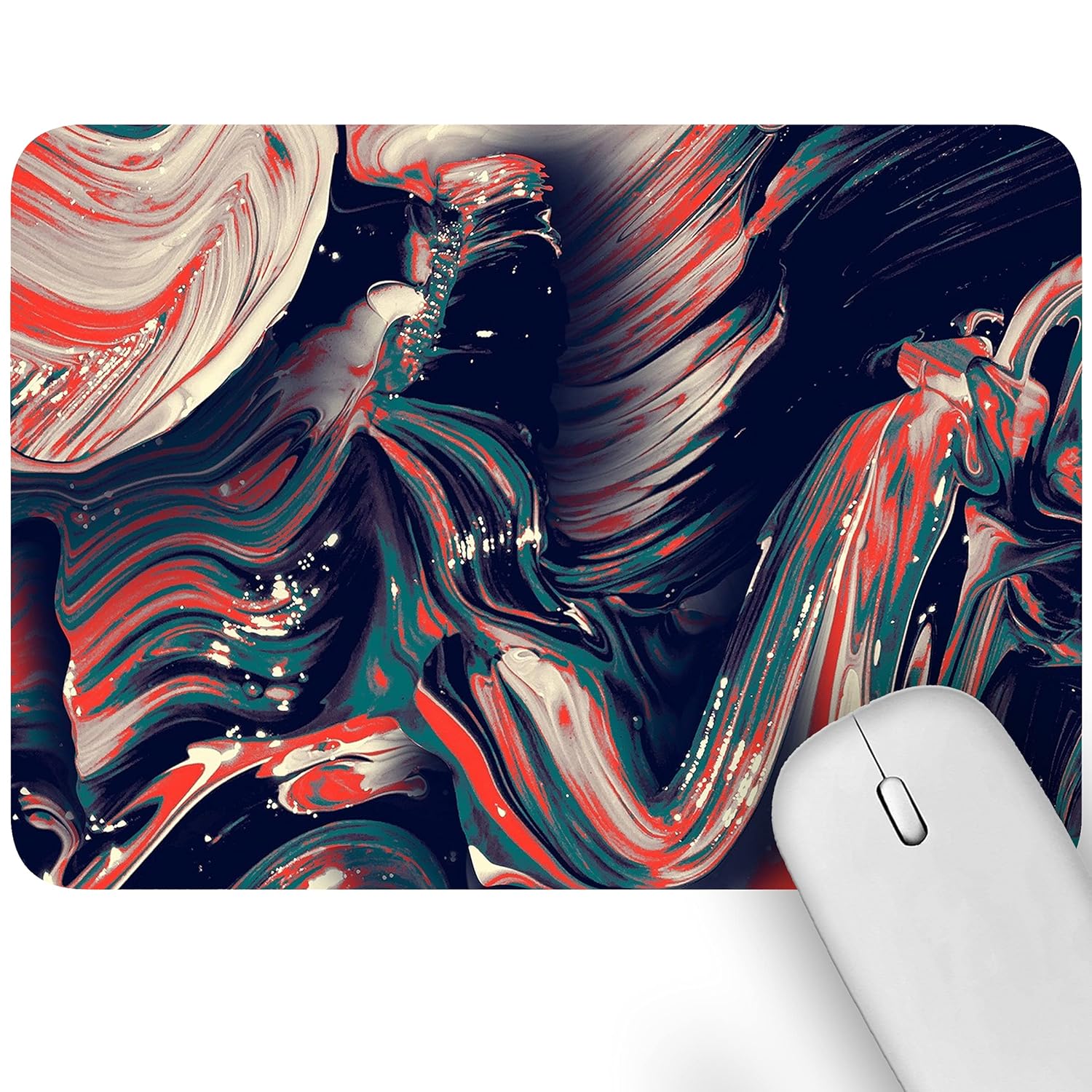 Artich Orange Shaded Abstract