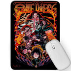Artich Mouse Pad  (One Piece Ace Luffy Sabo and their Mentors)