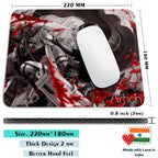 Artich Bloodshed Levi Ackerman Anime Gaming Mouse Pad
