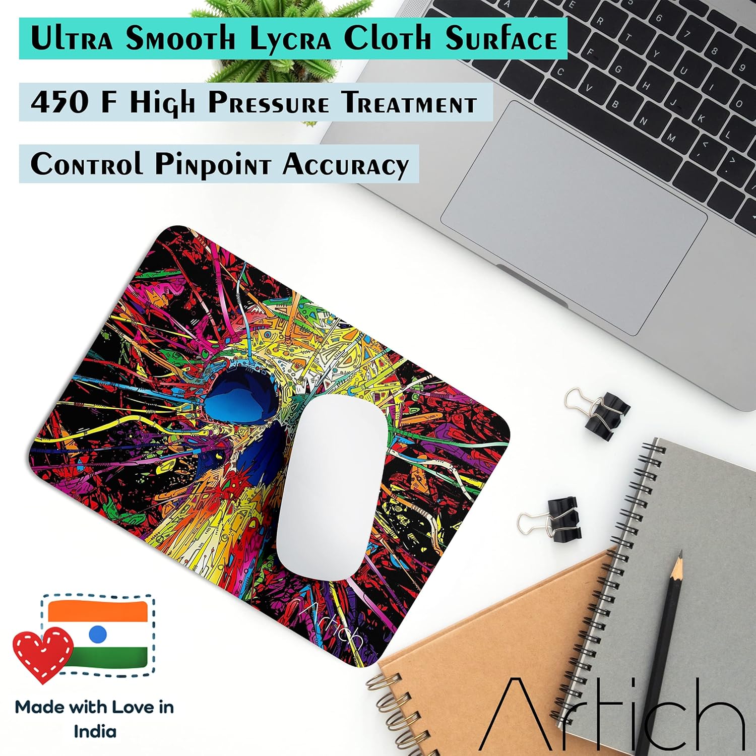 Artich Advanced Graffiti Skulls Gaming Mouse Pad