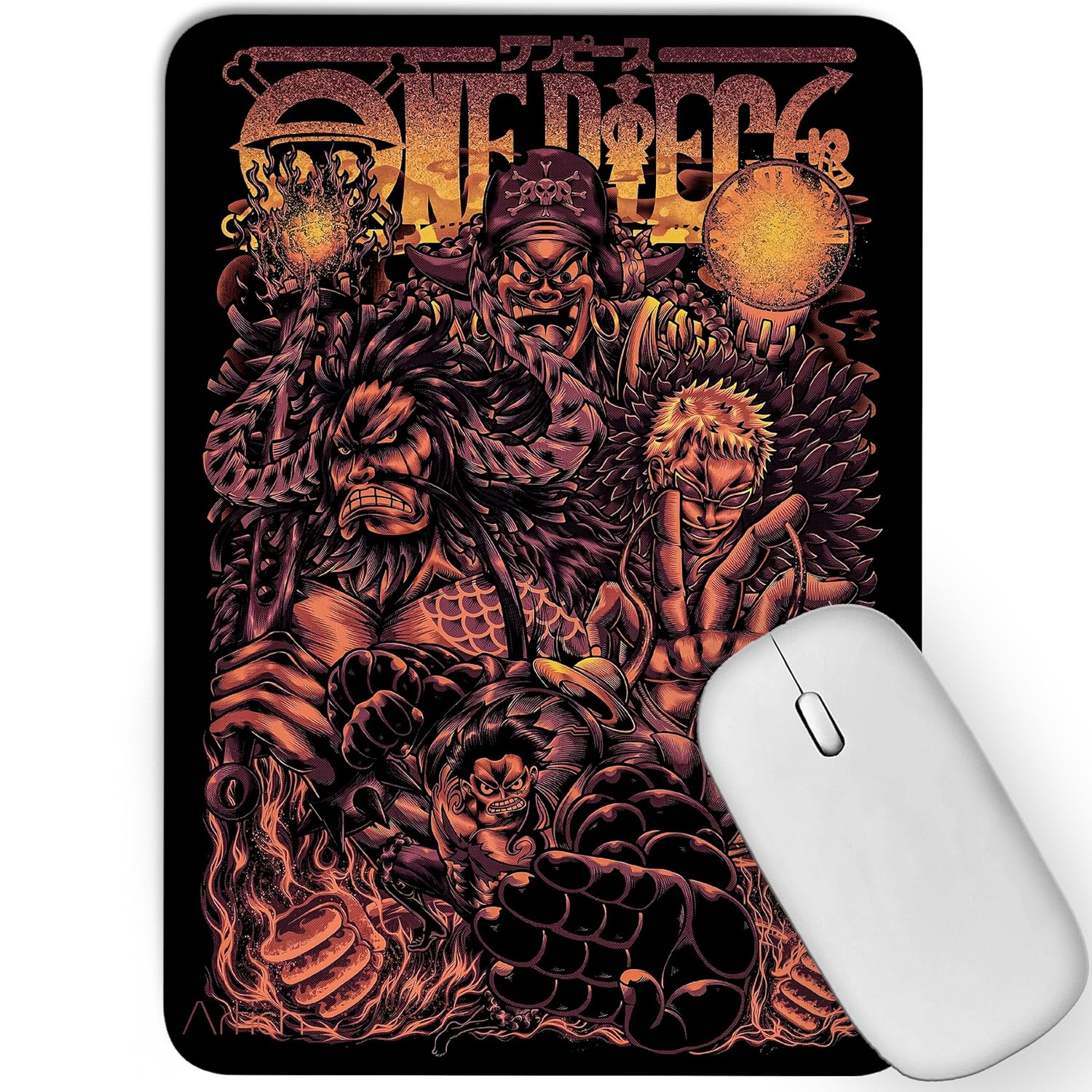 Artich Mouse Pad (One piece Underworld Dealers (Kaido & Doflamingo))