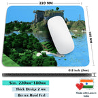 Artich Minecraft Lake View Gaming Mouse Pad