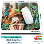 Artich Luffy in Jungle One Piece Gaming Mouse Pad