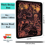 Artich Mouse Pad (One piece Underworld Dealers (Kaido & Doflamingo))