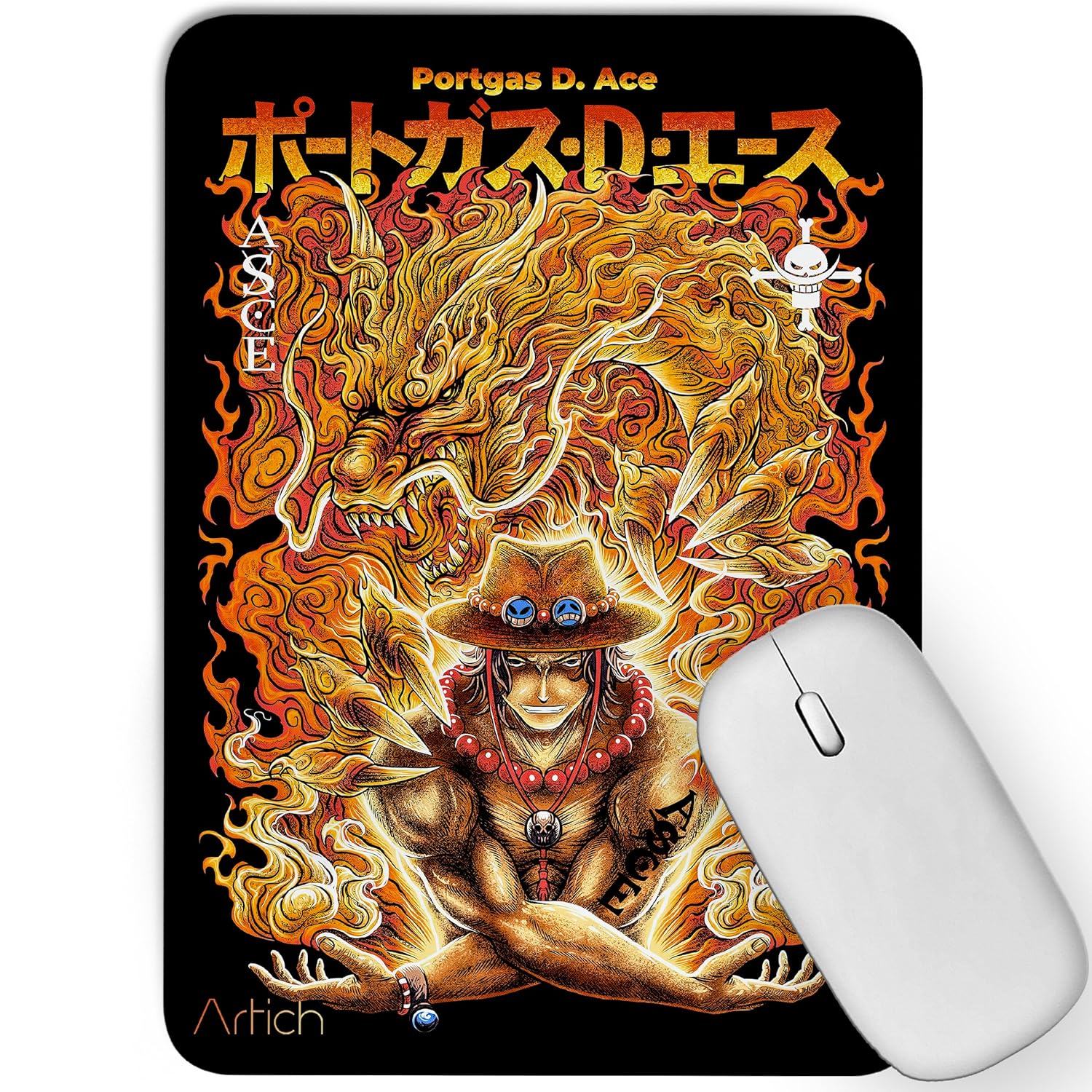 Artich Mouse Pad (One piece Fire fist Ace)