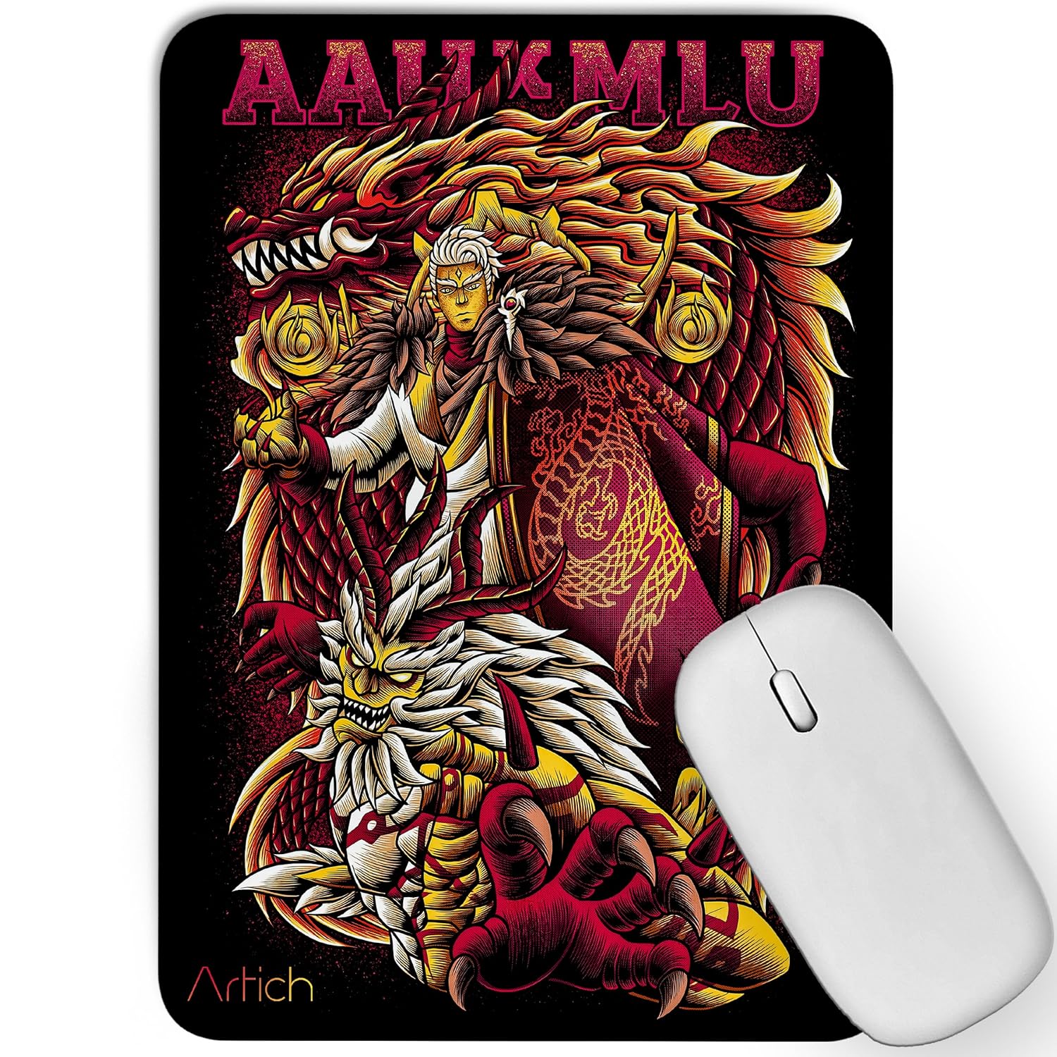 Artich Mouse Pad (Anime Yu Zhong Exorcist)