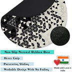 Artich Designer Gaming Mouse Pad(Fading Crystals BW)