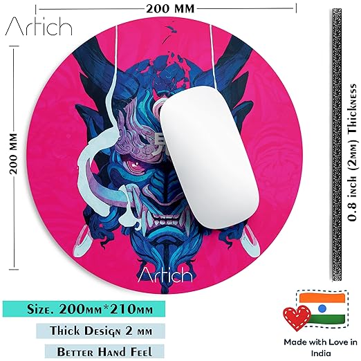 Artich Designer Gaming Mouse Pad(Demon Samurai)