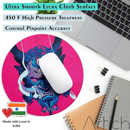 Artich Designer Gaming Mouse Pad(Demon Samurai)