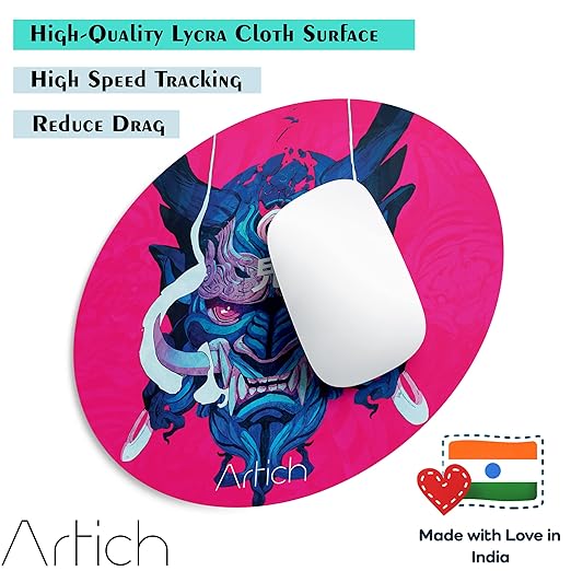 Artich Designer Gaming Mouse Pad(Demon Samurai)